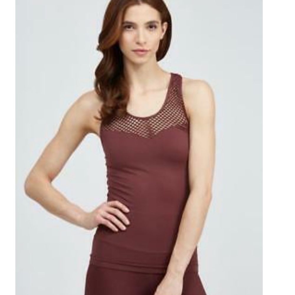 Liv by phat Buddha purple mesh back tank women’s one size
